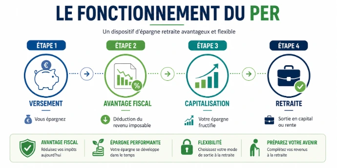 Fonctionnement du PER