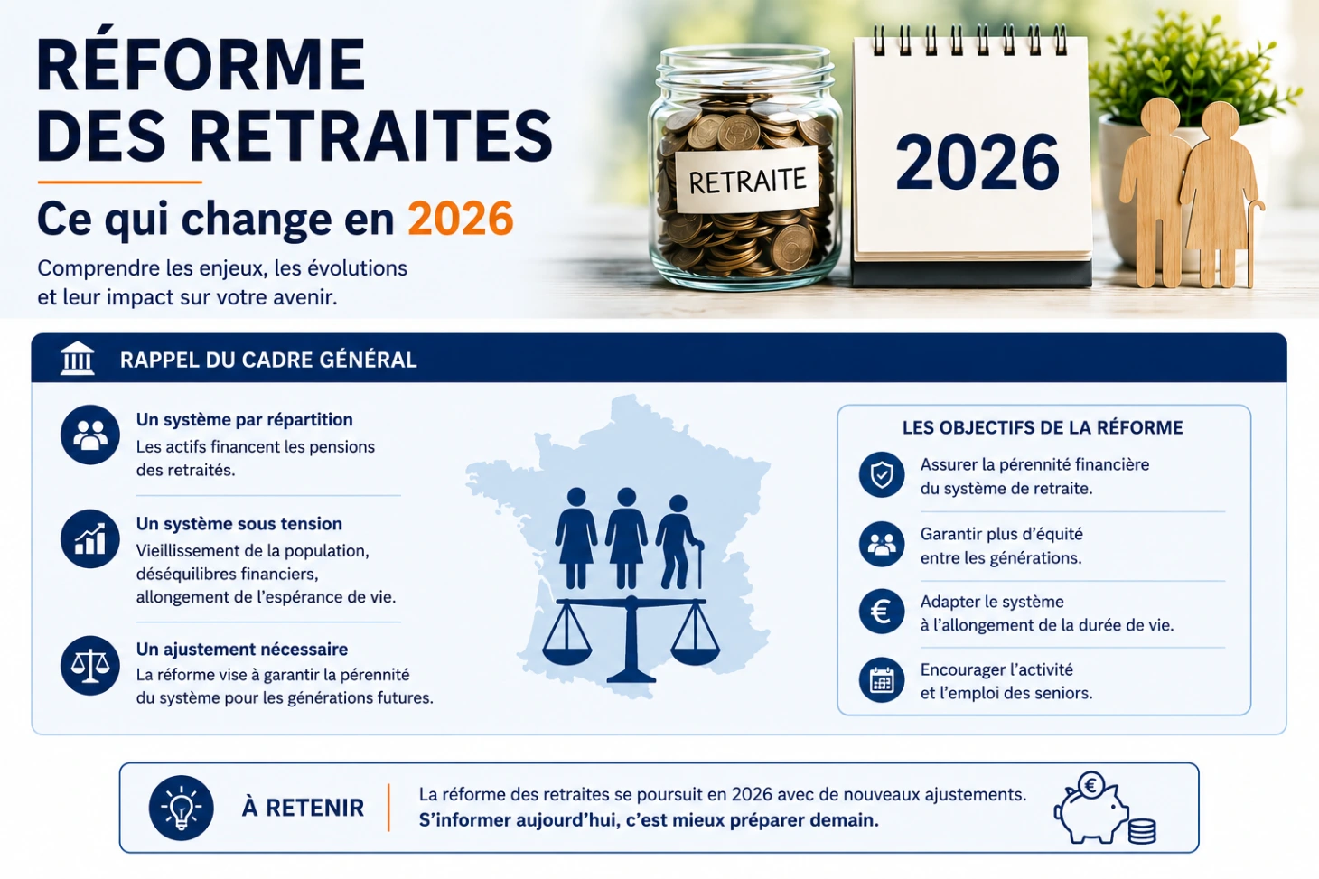 Cadre général système retraite